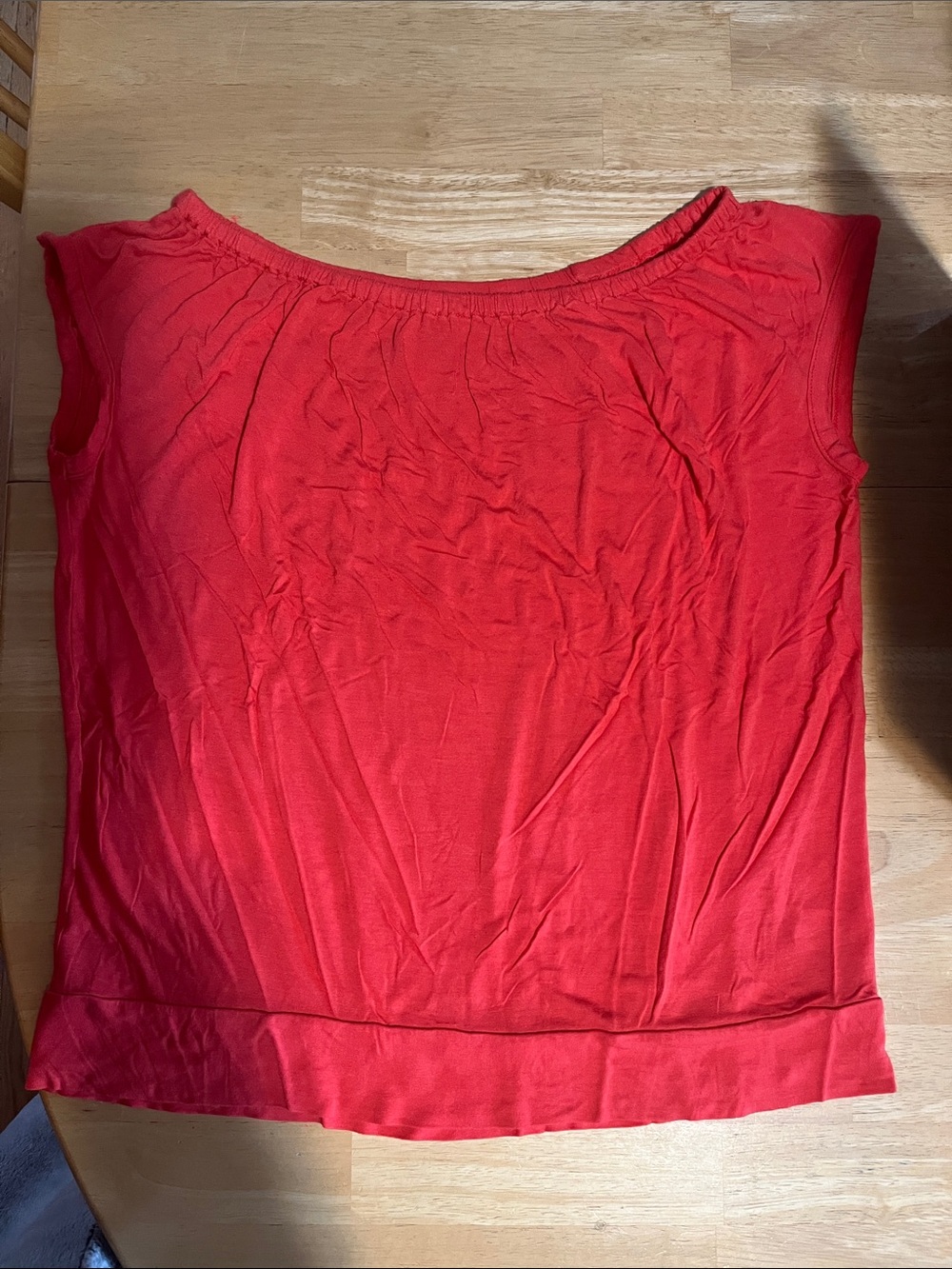 GAP Coral Women’s Top Small Boatneck Sleeveless